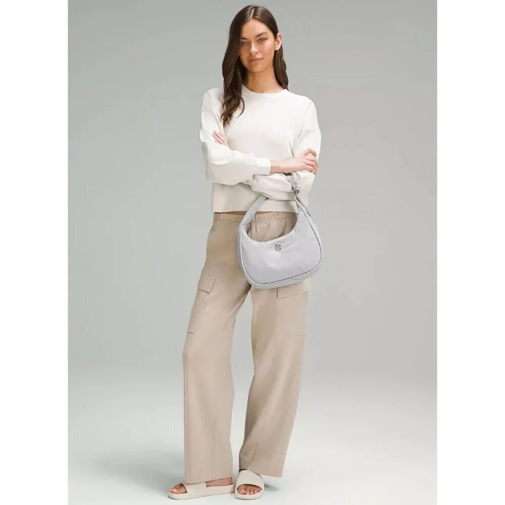 Lululemon Mini Shoulder Bag 4L Silver Droplet OS